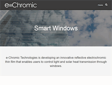 Tablet Screenshot of echromic.com